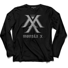 Kendim Seçtim Mosta x Logo Mostax Member  Uzun Kollu Tişört Baskılı Çocuk T-Shirt