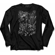 Kendim Seçtim Kobe Braynt Black Mamba Nba Basketball  Uzun Kollu Tişört Baskılı Çocuk T-Shirt