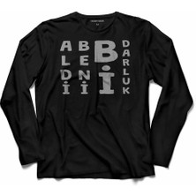 Kendim Seçtim Aldı Beni Bi Darluk Darlık Trabzon Karadeniz  Uzun Kollu Tişört Baskılı Çocuk T-Shirt