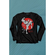 Kendim Seçtim Kung Fu Uzak Doğu Spor Japonca Japanese Uzun Kollu Tişört Baskılı Çocuk T-Shirt