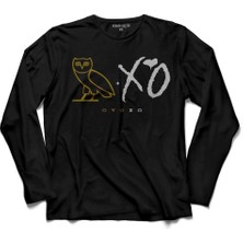 Kendim Seçtim Baykuş Ovoxo Owl Gang Hip Hop Music  Uzun Kollu Tişört Baskılı Çocuk T-Shirt