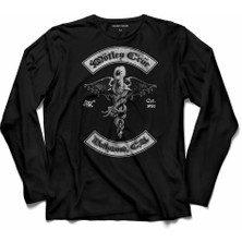 Kendim Seçtim Mötley Crüe Heavy Metal Music  Uzun Kollu Tişört Baskılı Çocuk T-Shirt