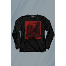 Kendim Seçtim Klasik Araba Retro Vintage Classic Car Motor Uzun Kollu Tişört Baskılı Çocuk T-Shirt