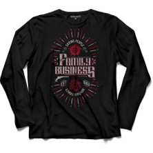 Kendim Seçtim Supernatural The Family Business Saving People Est Uzun Tişört