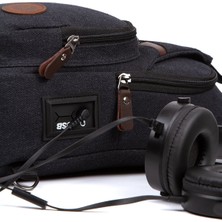 Newish Polo Kanvas Kumaş Suya Dayanıklı Çapraz Omuz ve Göğüs Çantası Freebag