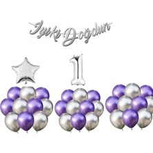 Çıtı Pıtı Store Mor Gümüş 1 Yaş Konsept