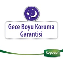 Depend Emici Külot Hasta Bezi XL - Extra Büyük Kadın 60 Adet
