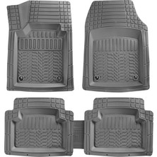 Drs Tuning Seat Toledo Havuzlu Universal Paspas Krom Gri Renk