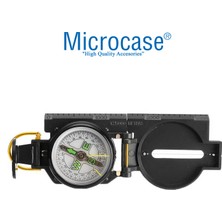 Microcase Dağcı Kamp Profesyonel Pusula Kumpaslı Lensatic Compass - AL3215