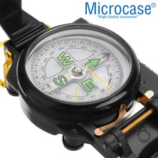 Microcase Dağcı Kamp Profesyonel Pusula Kumpaslı Lensatic Compass - AL3215