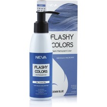 Neva Flashy Colors Yarı Kalıcı Saç Boyası 100 Ml Kot Rengi 3 Adet