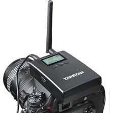 Takstar SGC-200W R2 Kablosuz Kamera Mikrofon Seti Fotoğraf Makina Telsiz Wireless SGC200 2 Alıcı Tek Verici Uhf