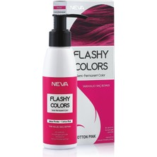 Neva Flashy Colors Yarı Kalıcı Saç Boyası 100 Ml Şeker Pembe 3 Adet