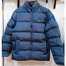 Kinetix Alarık Coat Havacı Mavi Şişme Mont