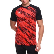 Raru Erkek T-Shirt Funıs Kırmızı