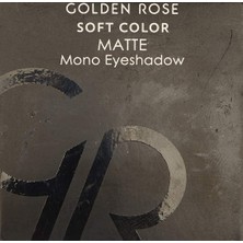 Golden Rose Soft Color Matte Mono Eyeshadow No:04 1 Paket