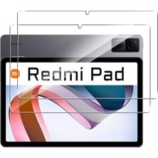 MTK Moveteck Xiaomi Redmi Pad 10.6inç Uyumlu Ekran Koruyucu 9h Temperli Nano Cam Tam Kaplar Zırh Tank