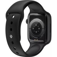 Sekoda Watch W Siyah Tam Ekran Akıllı Saat Apple iPhone ve Android Tüm Telefonlara Uyumlu