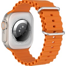 Sekoda Watch 8 Ultra Turuncu Akıllı Saat Apple iPhone ve Android Tüm Telefonlara Uyumlu