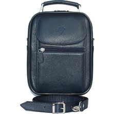 MÇ Deri Orta Boy Erkek El ve Omuz Askılı Deri Çanta  Dana Derisinden