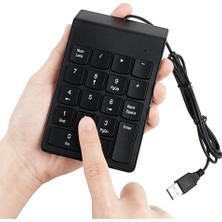 Powerax USB 2.0 Kablolu Numerik Klavye Keypad