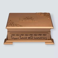 Carbon Cat Gold Sandıklı Hafız Boy  Kur'an-I Kerim Seti  (Beyaz)