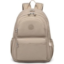 Smart Bags Krinkıl Kumaş Sırt Çantası K21- 1050 - Vizon