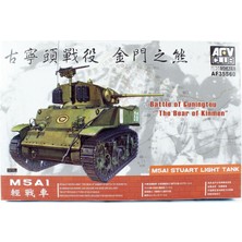 AFV Club AF35S60 1/35 Ölçek, M5 Erken Dönem, Bear in Jinmen (LIMITED) Zırhlı Aracı, Plastik Model kiti