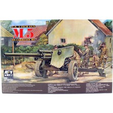 AFV Club AF35181 1/35 Ölçek, 105mm HOWITZER M5 Arabalı M6 Topu, Plastik Model kiti