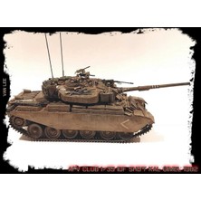 Afv Club AF35267 1/35 Idf Shot Kal Gımel 1982 Tankı Demonte Plastik Maketi