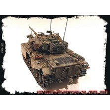 Afv Club AF35267 1/35 Idf Shot Kal Gımel 1982 Tankı Demonte Plastik Maketi