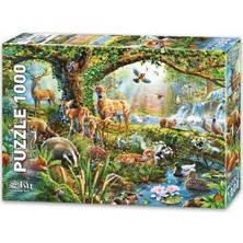 Star Oyun Ormanda Yaşam 1000 Parça Puzzle