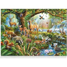 Star Oyun Ormanda Yaşam 1000 Parça Puzzle