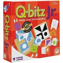 Pal Q-Bitz Jr Oyunu Q Bitz Jr. Görsel Beceri Küpleri Mindware Eğitici Eğlenceli Okul Turnuva Oyunu