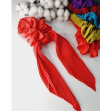 EyER Shoping Kuyruklu Desenli Lastik Toka Hardal