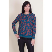 Şans Ribana Detaylı Şifon Bluz