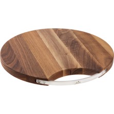 Jumbo Wood Mood Kesme ve Sunum Tahtası Yuvarlak
