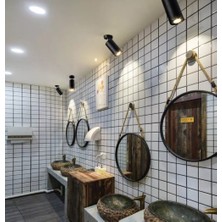 Demet Habek My Lights Mylights Mat Siyah Tekli LED Spot LED Aplik LED Avize Gün Işığı LED Ampullü Tek Fiyatıdır