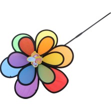 Royal Love Çift Eğirme Yel Değirmeni Bahçe Süsü Rüzgar Spinner Whirligig Çocuk Oyuncakları (Yurt Dışından)