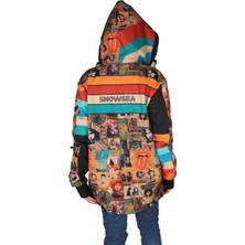 Snowsea Vintage SS7809 Bayan Kar Montu, 1. Kalite Su ve Rüzgar Geçirmez Mont