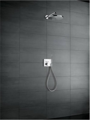 Hansgrohe Showerselect Termostat Ankastre Montaj Krom, 2 Çıkış Hortum Bağlantısı ve Duş Askısı