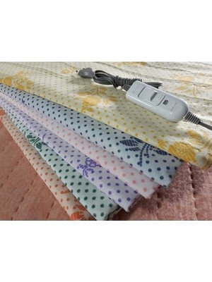Seçkin Elektrikli Battaniye Çift Kişilik Yeşil 120 x 160 cm.