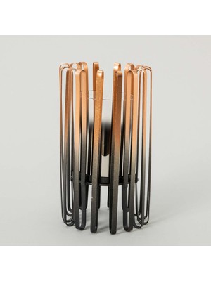 Chakra Cage Mumluk 15 x 26 cm  Bakır