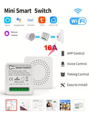 Tuyam smart
 2 Yönlü Zamanlayıcı Akıllı Işık Anahtarı
