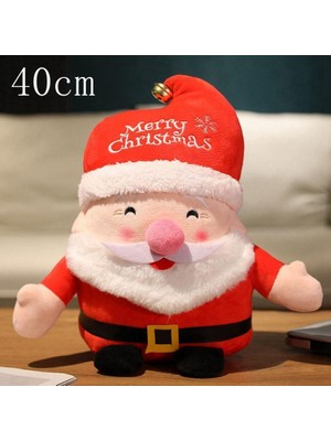 Zigver 22CM Güzel Noel Baba & Elk Peluş Oyuncaklar Çocuklar Için Dolması Hayvan Bebek Yılbaşı Hediyeleri Ev Dekorasyon Yüksek Kalite