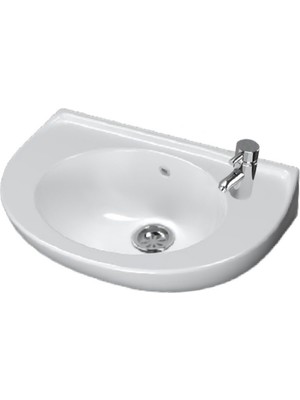 Turavit Delikli Oval Lavabo 28X45 cm 5010D