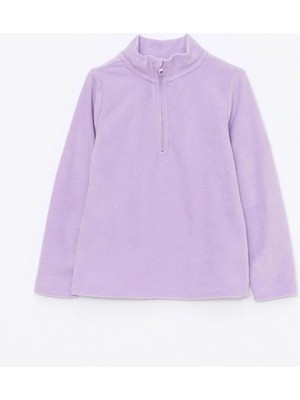 Basic Polar Sweatshirt Dik Yakalı