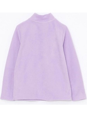 Basic Polar Sweatshirt Dik Yakalı