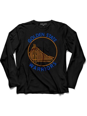 Kendim Seçtim Golden State Warrıors Basketbol Basketball Nba  Uzun Kollu Tişört Baskılı Çocuk T-Shirt