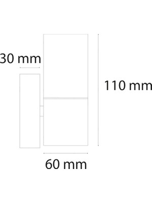 Variolux Hareketli GU10 Dış Mekan Armatür 5W